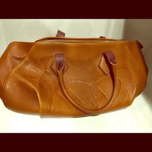 Authentic Vivienne Westwood Leather shoulder bag